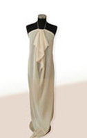 abendkleid creme