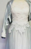 Brautkleid in iceblue