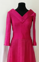 magenta rotes Kleid